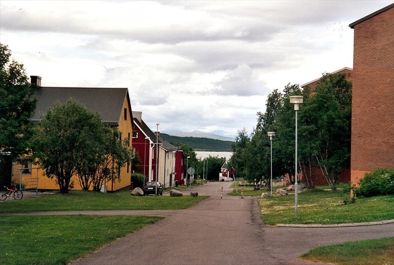 Lake Loussajärvi seen from Hjalmar Lundbomsvägen (2005)