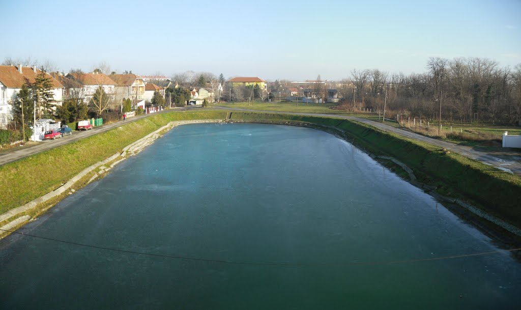 Pogled sa banana mosta na jezero