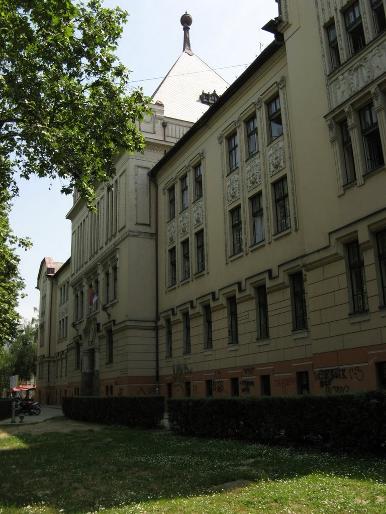 Novi Sad, elektrotehnička škola Mihajlo Pupin