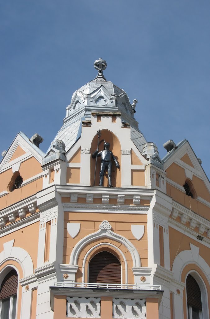 Novi Sad - The "Iron Man" building 1908.