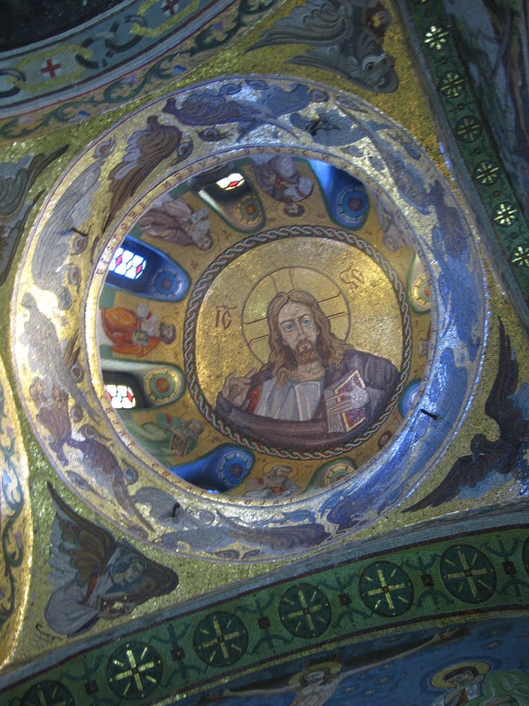 Beograd - St.Petka Church - Mosaic (author Đuro Radlović 1983)