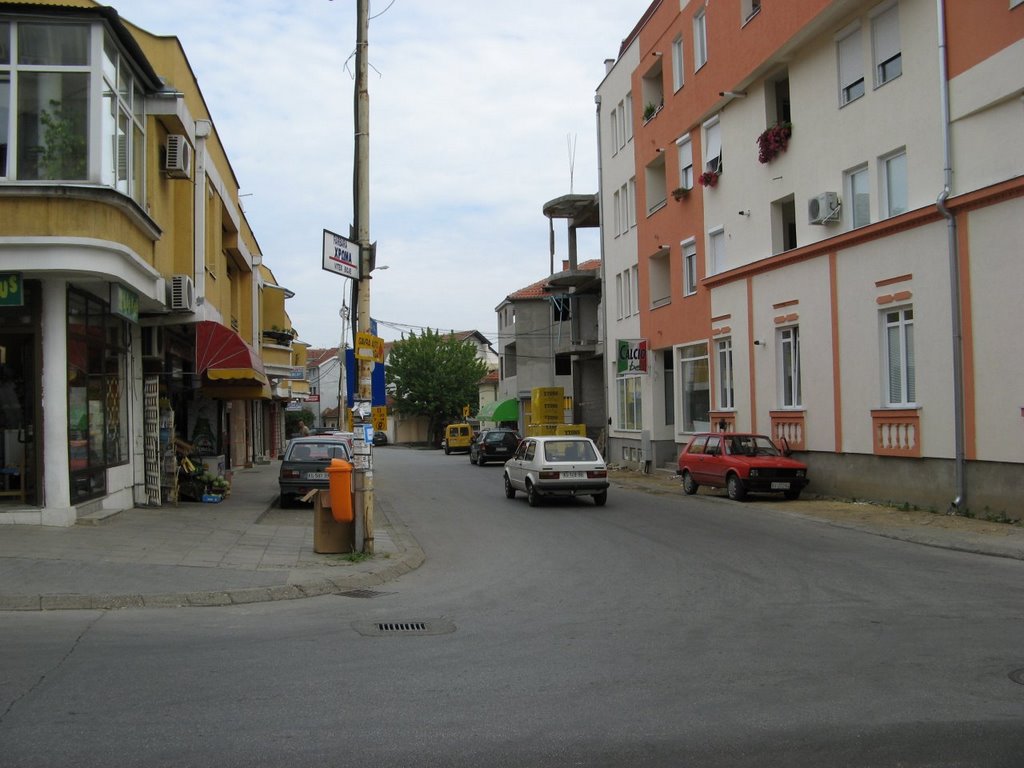 Kragujevac, ulica Skerlićeva i Daničićeva