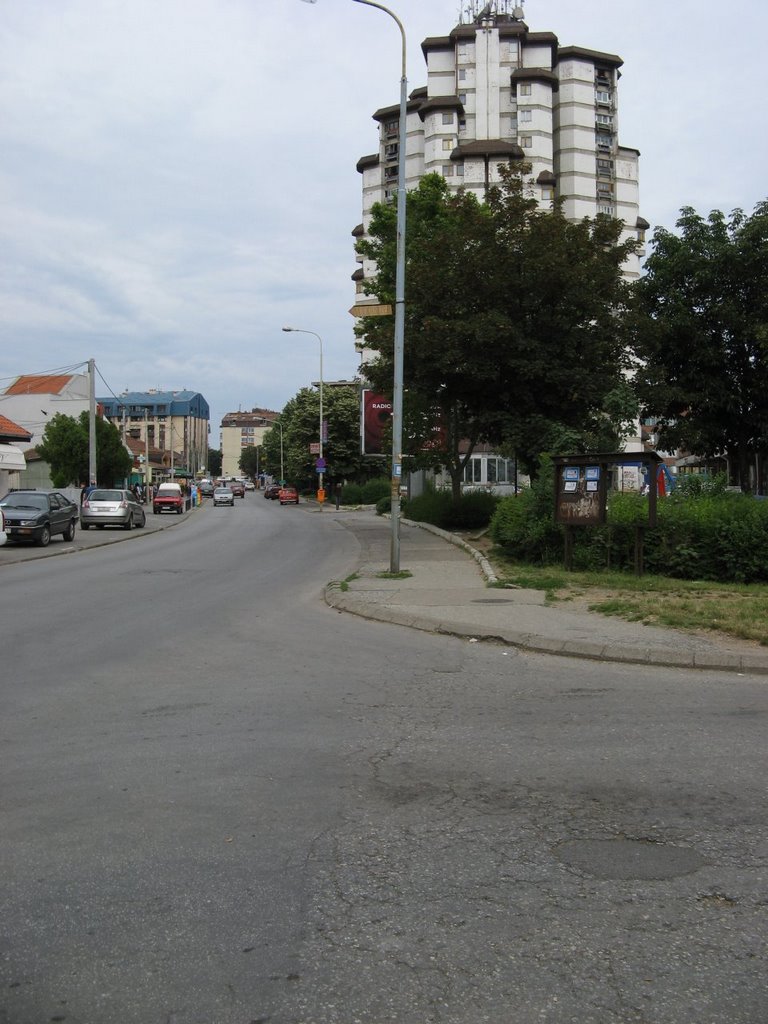 Kragujevac, ulica Daničićeva, Y soliter