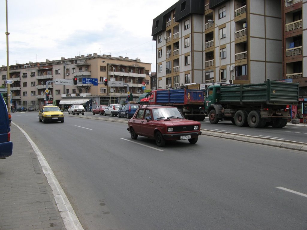 Kragujevac, bulevar Kraljice Marije