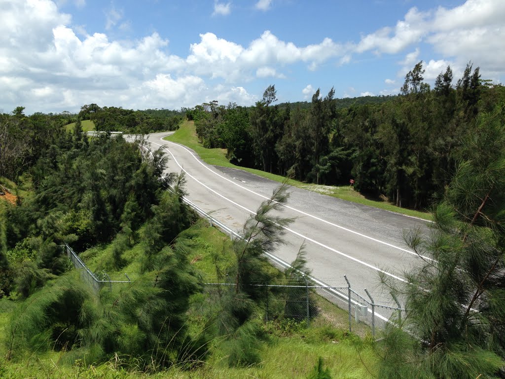 Camp HANSEN　基地内道路