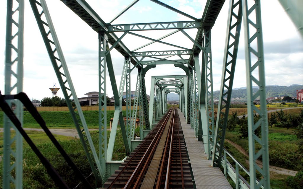 フルーツライン左沢線 長崎鉄橋