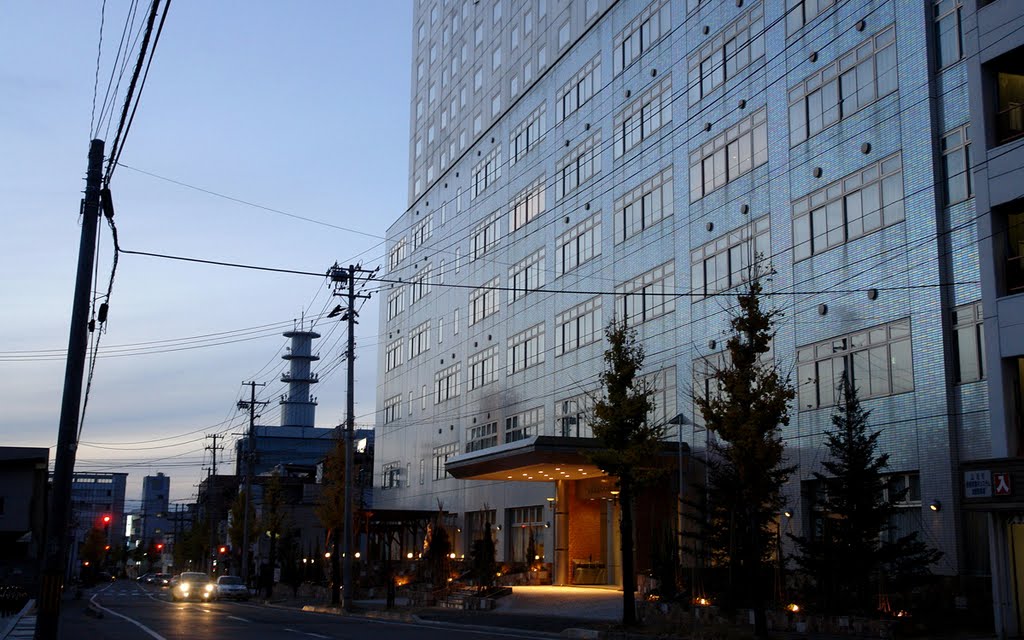 山形国際ホテル裏口通り