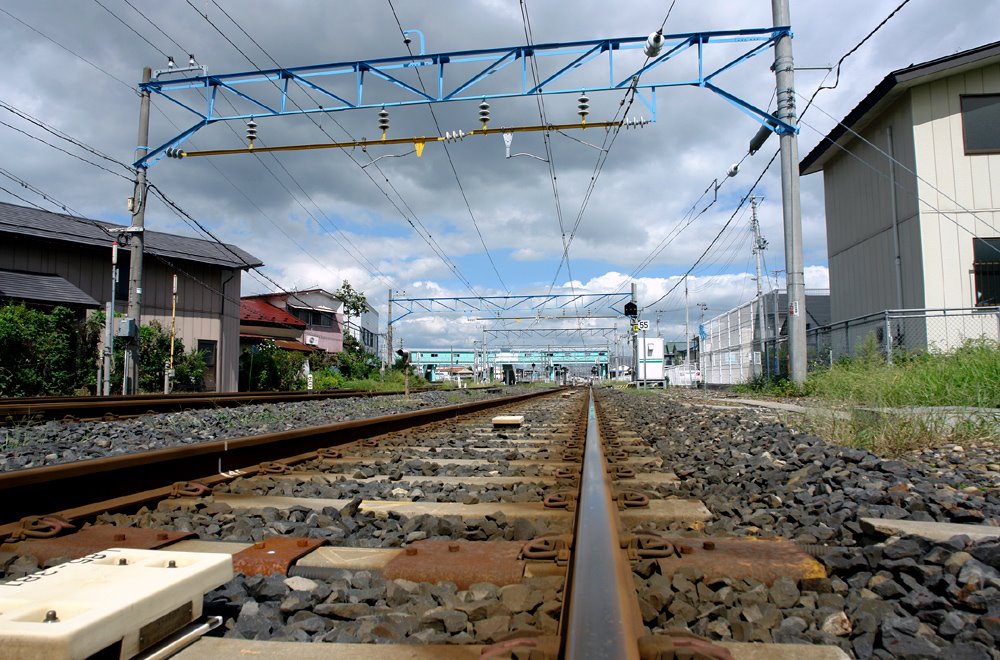 北山形駅前踏切