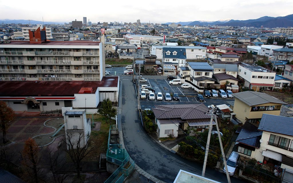 山形市南原の光景