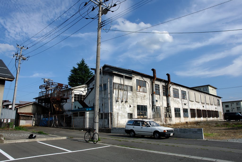 山形電鋼工機工場裏