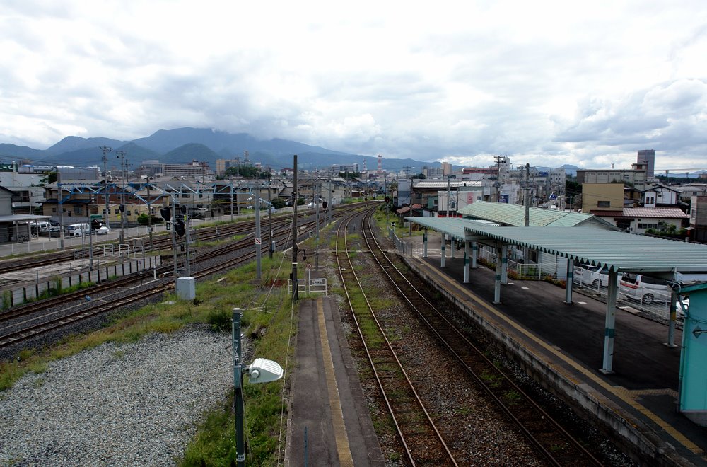 北山形駅 渡り回廊より