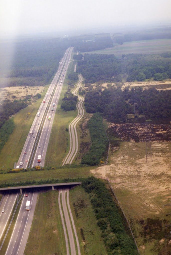 Wildviaduct A50 bij Terlet