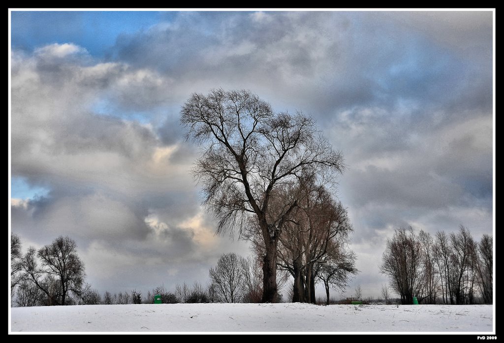 Cloudy cold morning