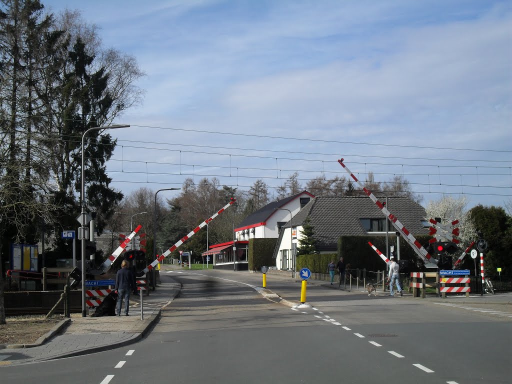 Spoorbomen dalen (april 2013)