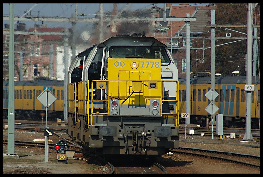 Fotostelle Venlo Ausfahrt, Blickrichtung Statioon