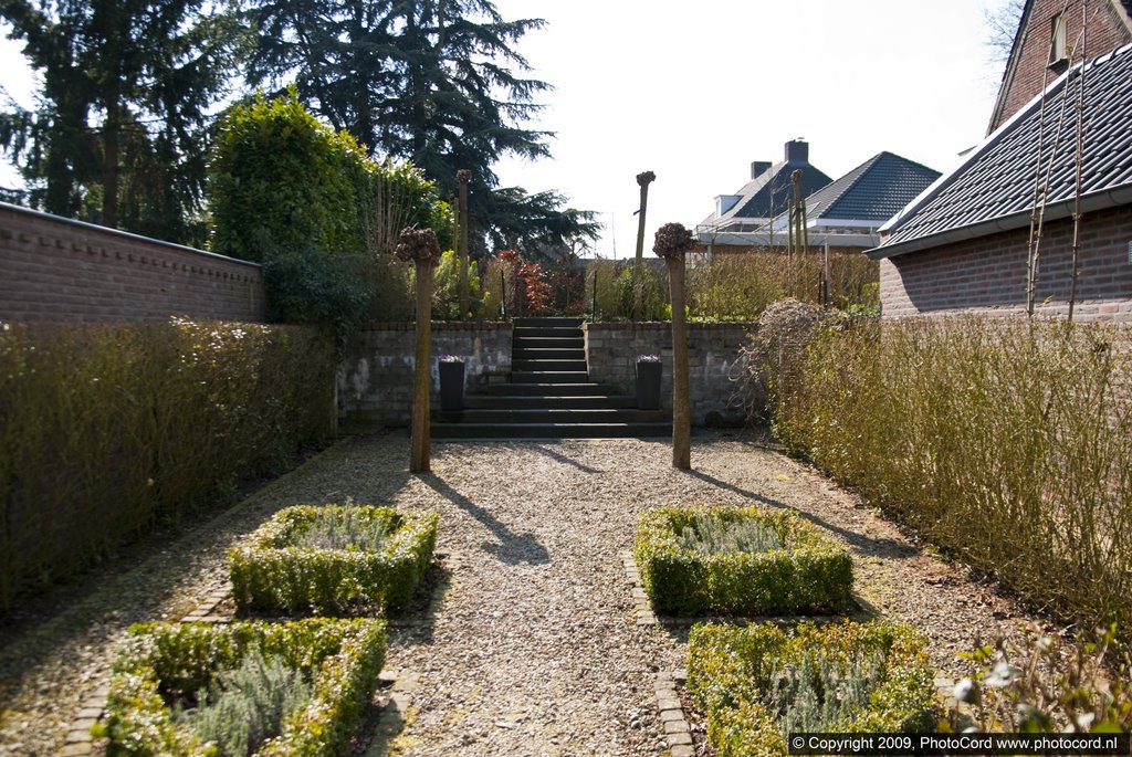 Tuin aan de Kerkstraat in Horn