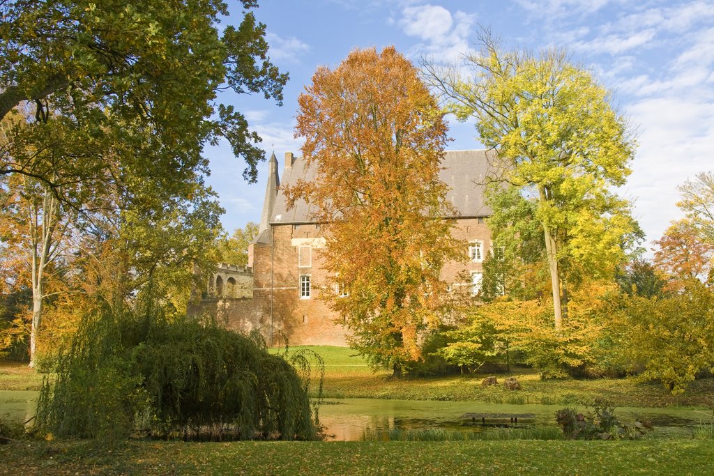 Kasteel Horn in herfststemming
