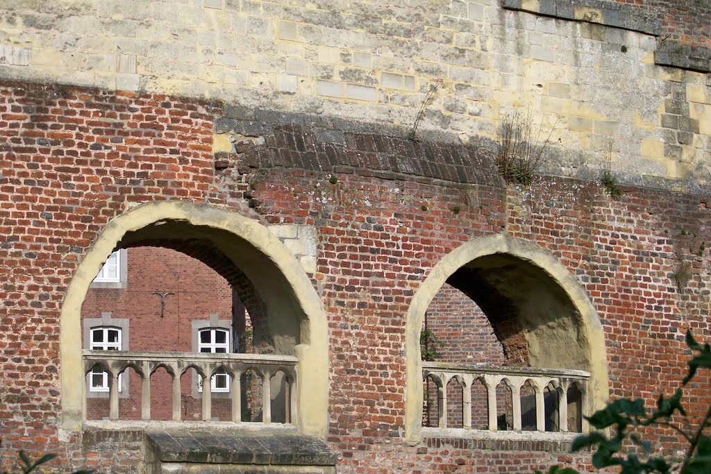 Kasteel Horn met romantische balustrade