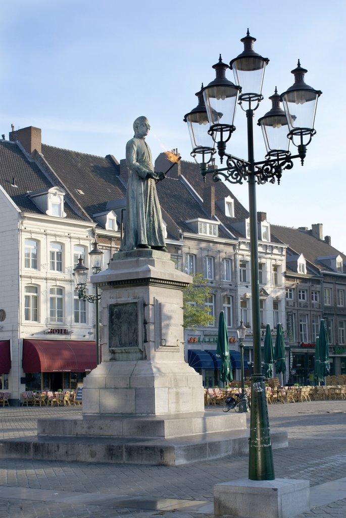 Morning in Maastricht, Johannes Petrus Minckeleers. Утро в Маастрихте.
