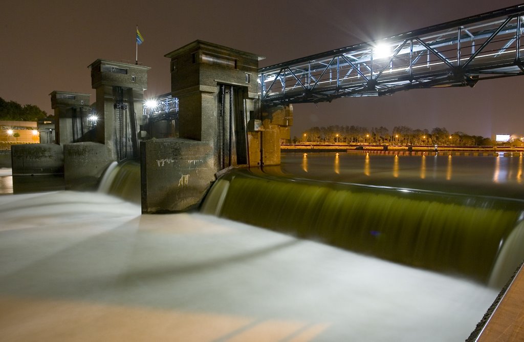 Stuw Borgharen, Maas