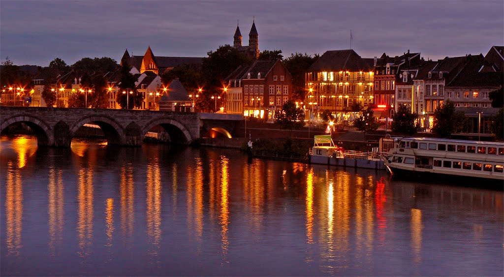 Maastricht at night