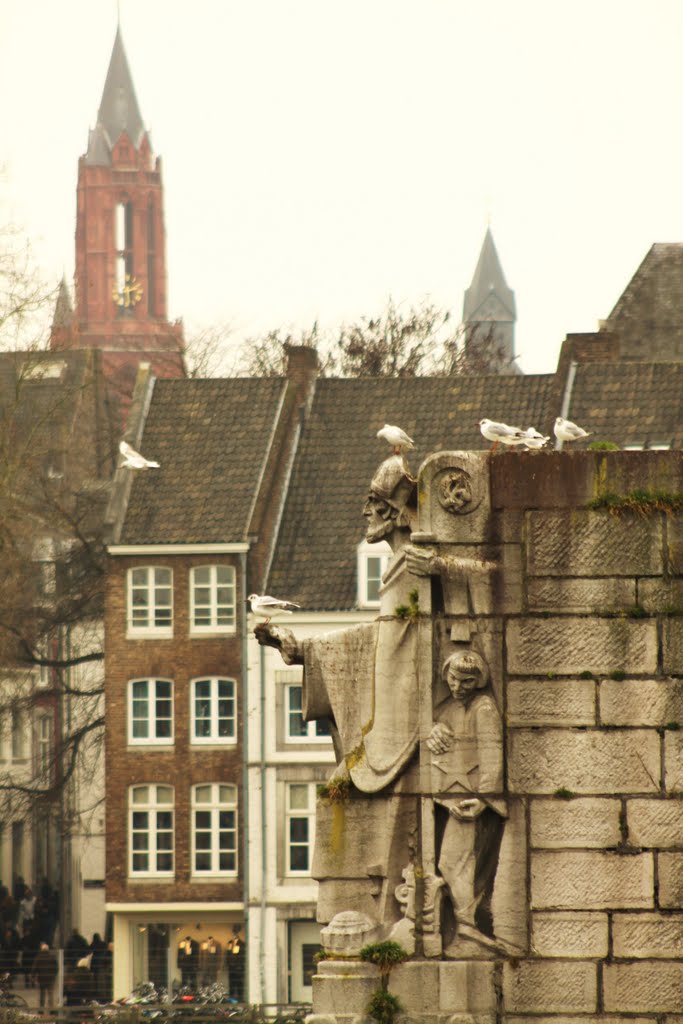The fate of famous people.   Maastricht, Netherlands