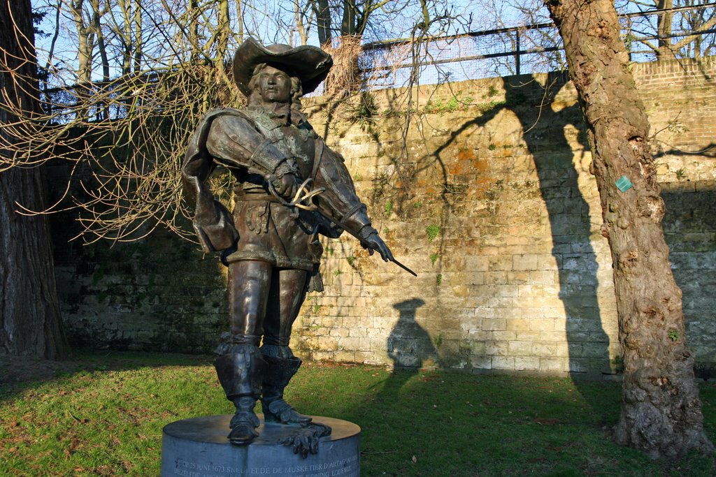 Standbeeld dArtagnan (2003) Maastricht