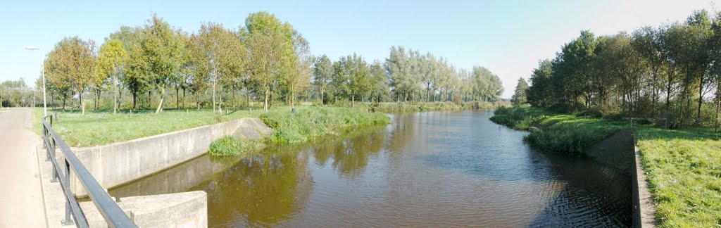 vanaf Stuw bij Egede Panorama
