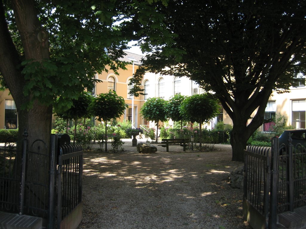 Tuin van  het Stappenconvent in Deventer