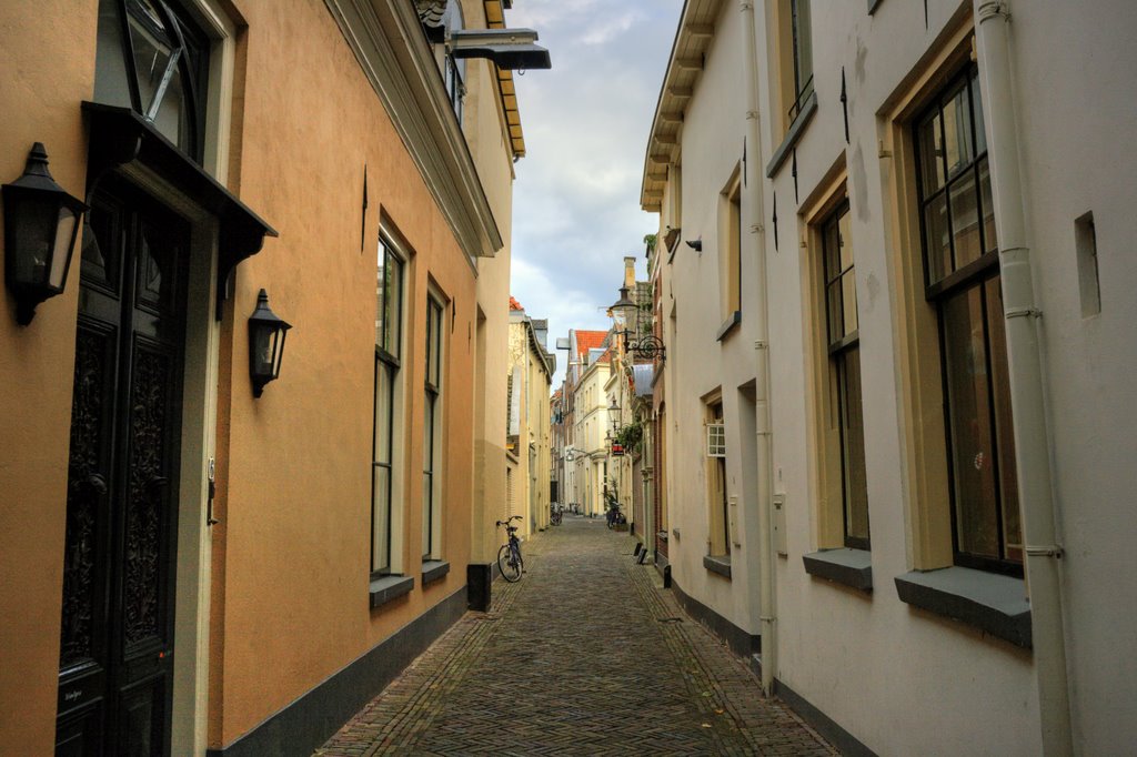 On a little street in Deventer ...