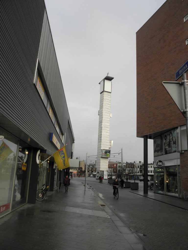 Zicht richting Markt....