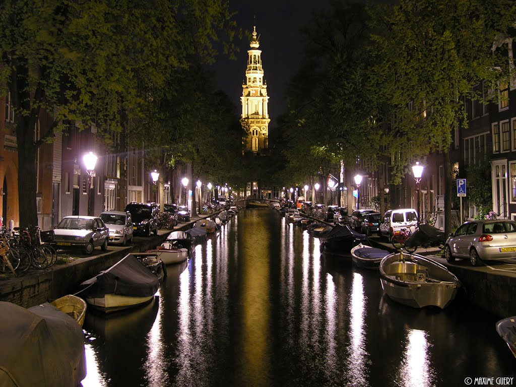 Amsterdam at night