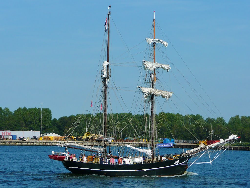 IJMUIDEN, Noordzeekanaal, "JANTJE"