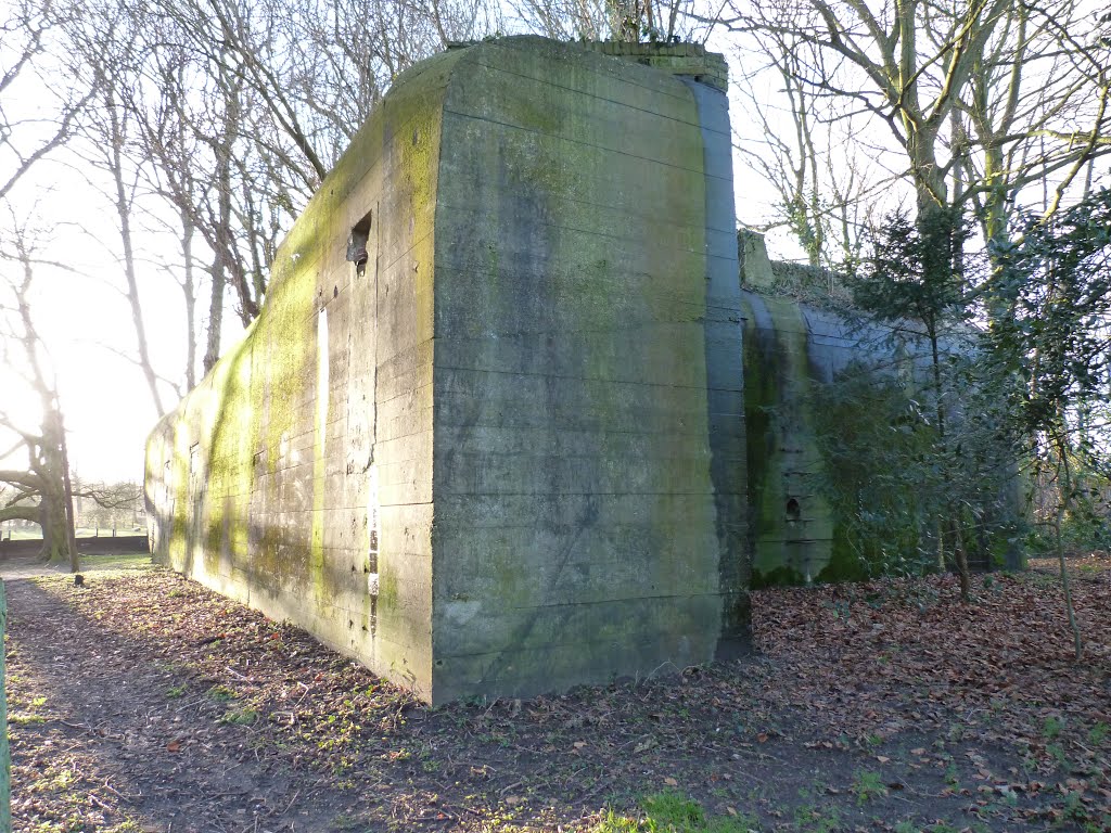 Festung IJmuiden - W.N 109   Festung HauptQuartier 502 personal bunker