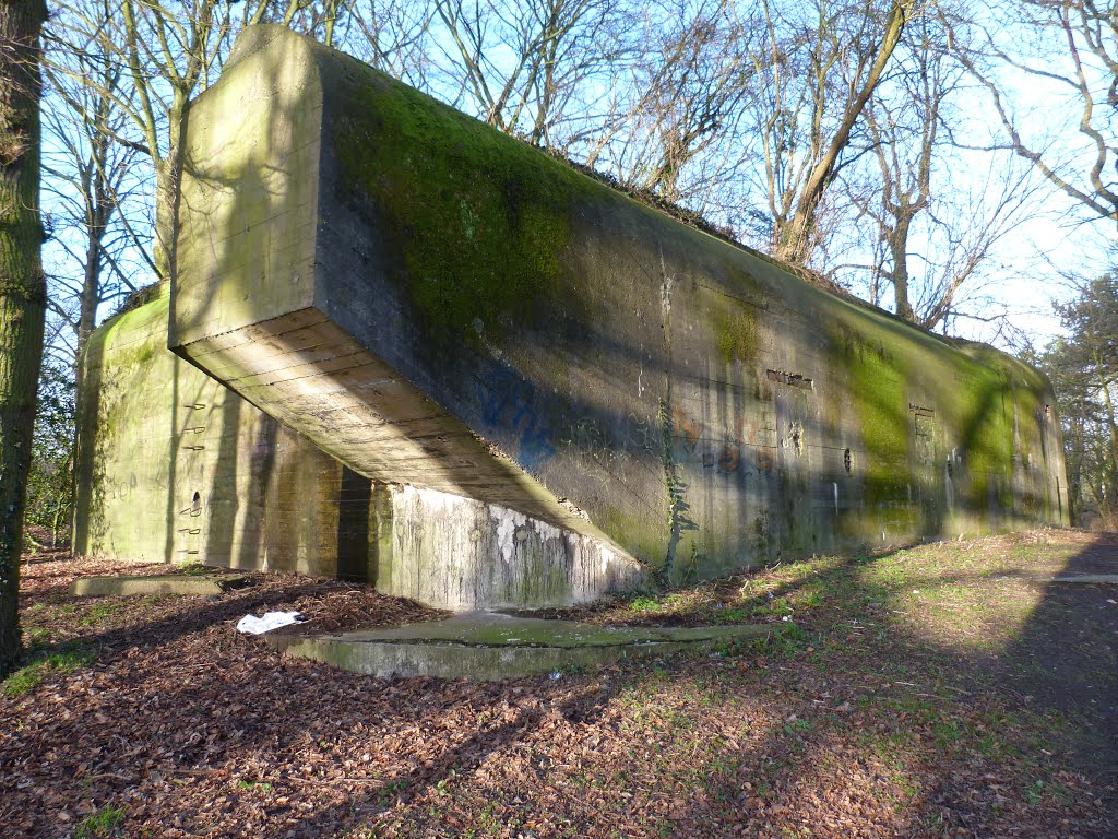 Festung IJmuiden - W.N 109   Festung HauptQuartier 502 personal bunker