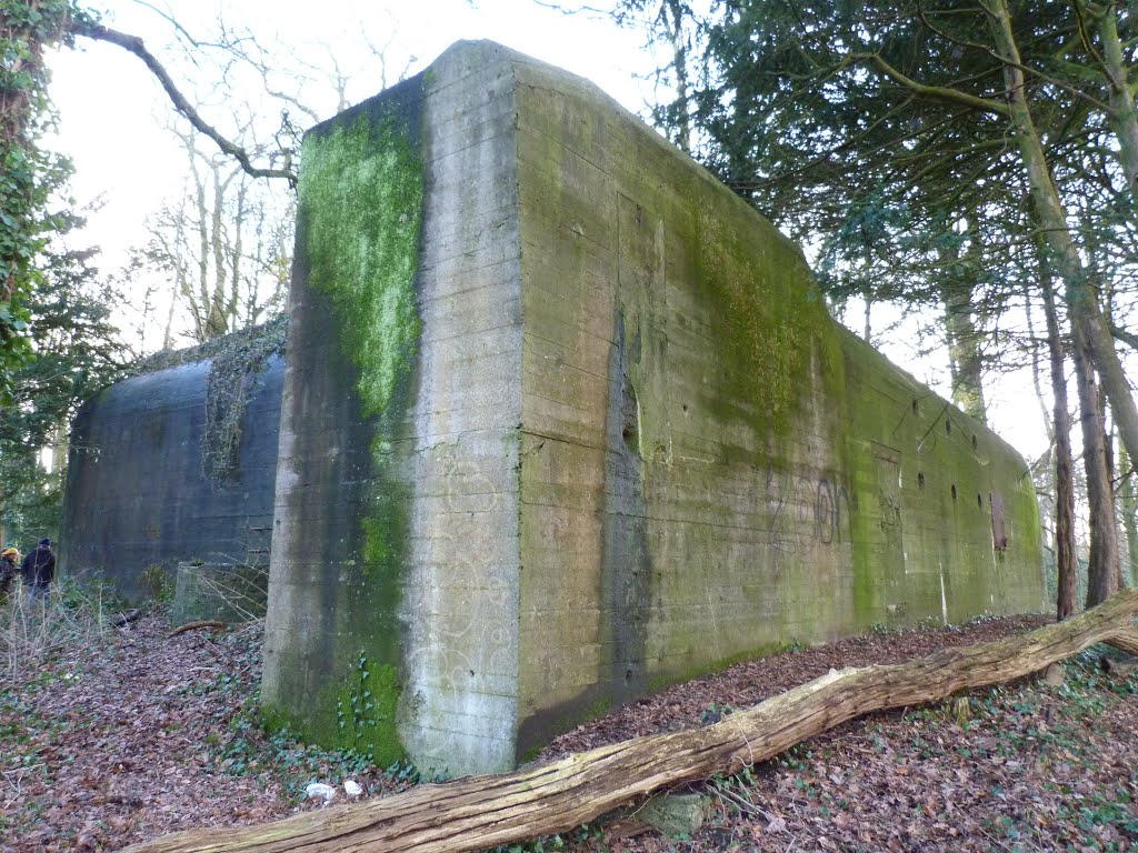 Festung IJmuiden - W.N 109  Festung HauptQuartier R622 personal bunker
