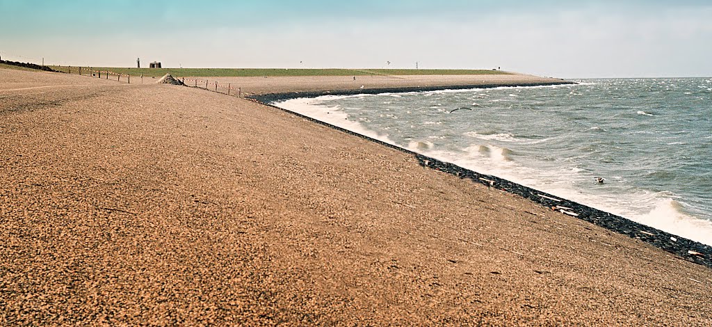 The protective bulwark of the North Sea - Den Helder - NETHERLANDS - 1995