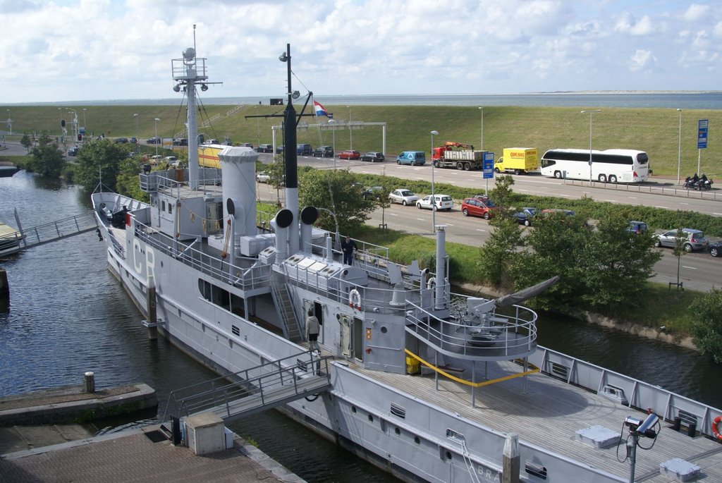 Den Helder - Marinemuseum - View WNW from Submarine on HNLMS Abraham Crijnsen