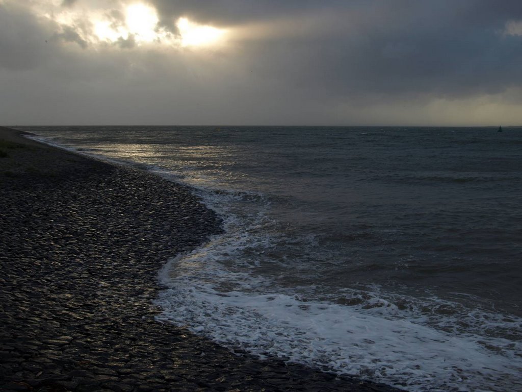 Zee-Promenade vor Den Helder ...