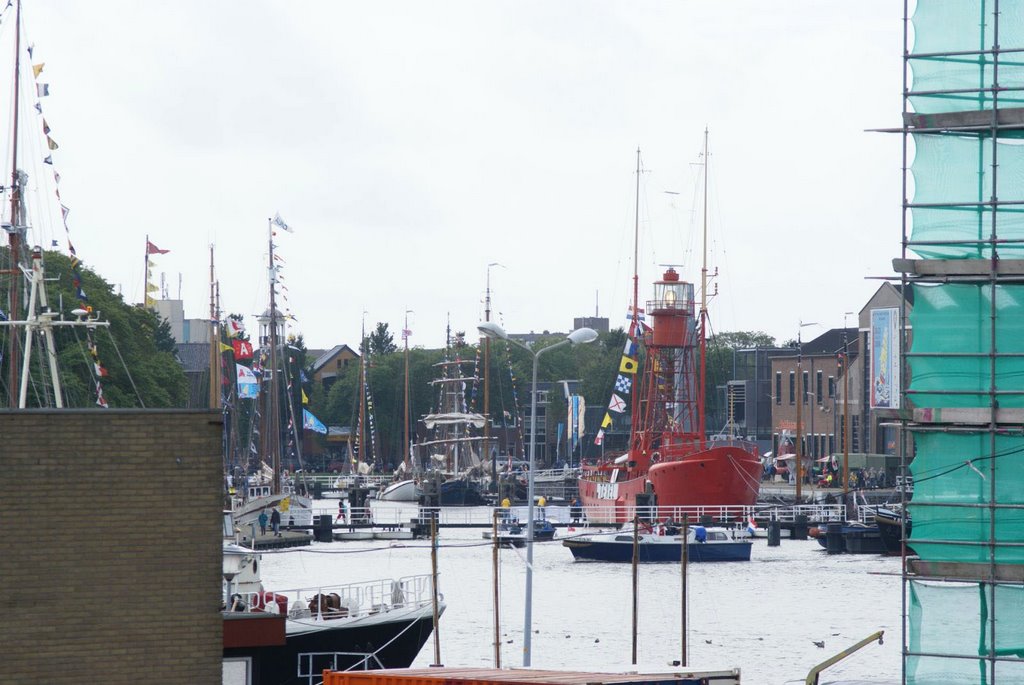 Den Helder - Het Nieuwe Diep - View West on Museumhaven