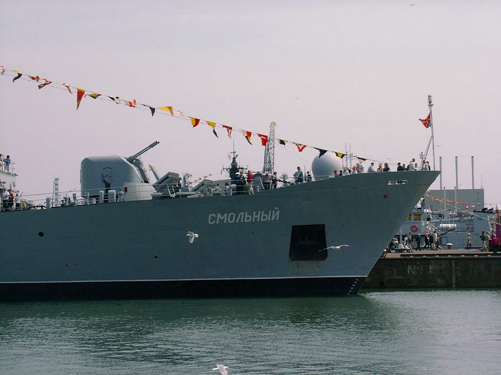 Russische Marine im Hafen Den Helder ...
