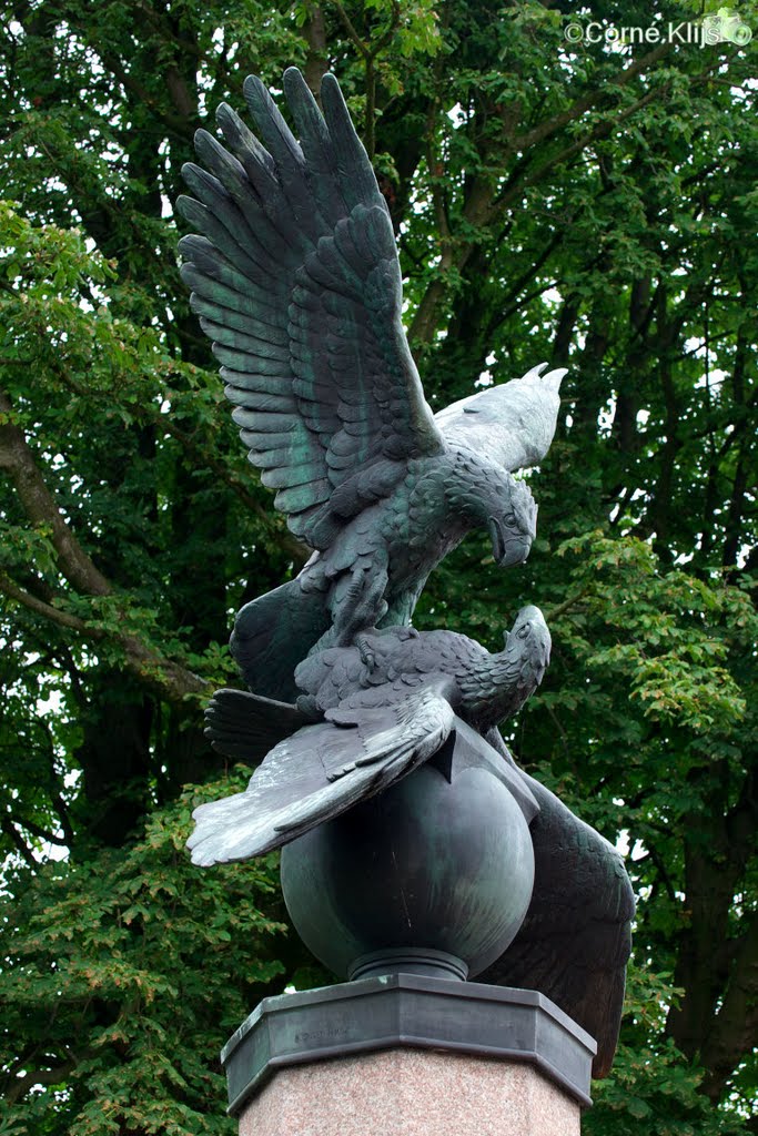 Monument als dank aan de Polen die Breda bevrijde van de Duitse bezetters