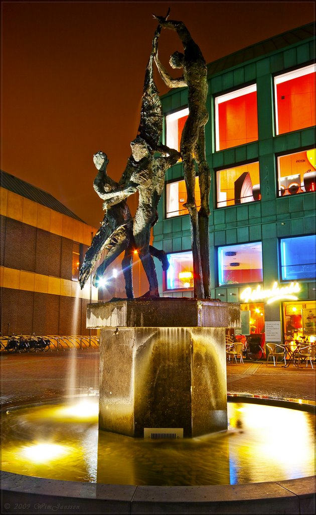 "De Waterman" by Saskia J.G. Pfaeltzer, Frans Joseph v Thielpark., Helmond, The Netherlands