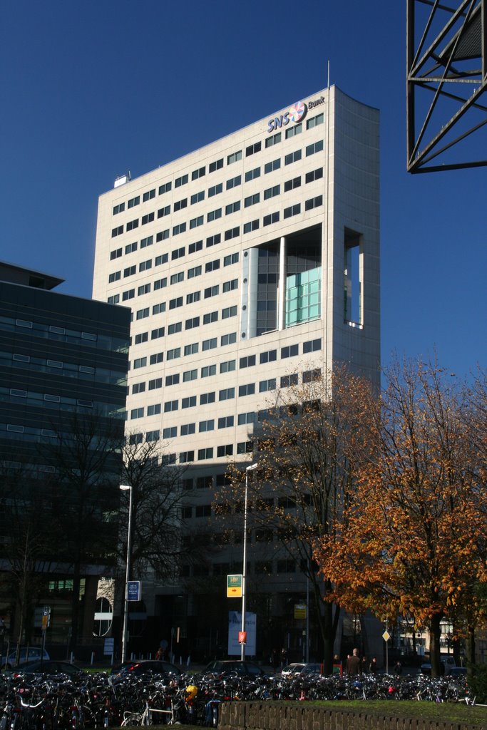 Hojel City Center and SNS-bank HQ; Jaarbeursplein-Utrecht