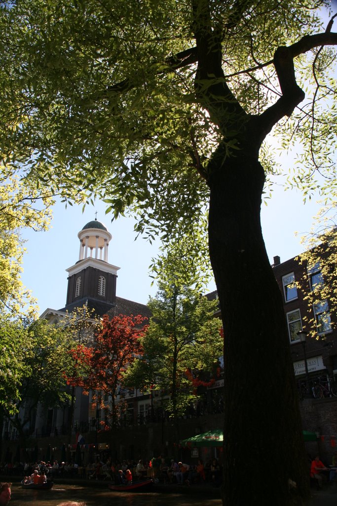 Canaltree and St Augustinuskerk (1840), Oudegracht-Utrecht