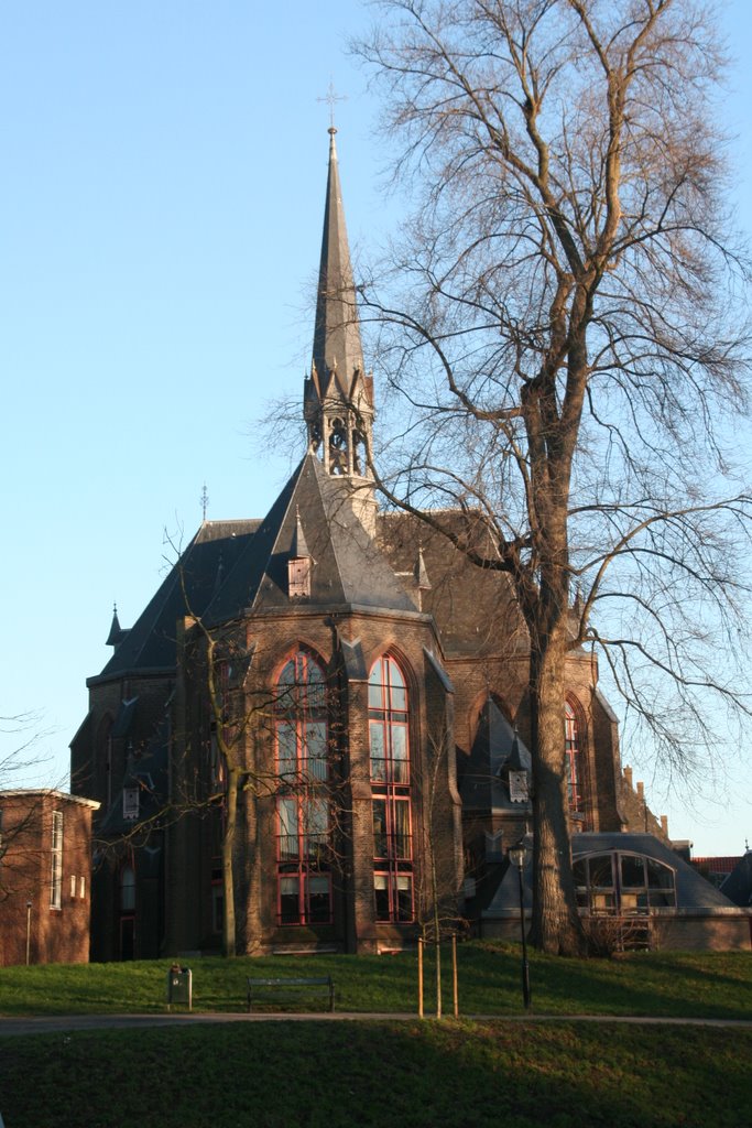 St Martinuskerk transformed into apartments; Pelmolenweg-Utrecht