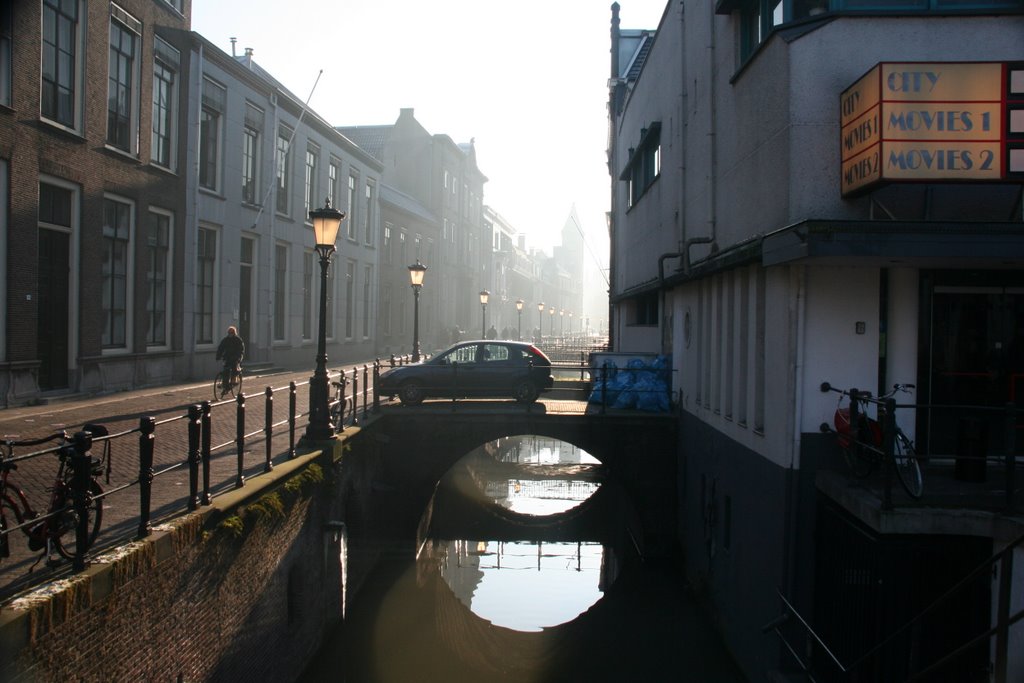 Books and movies along the Drift, Utrecht.