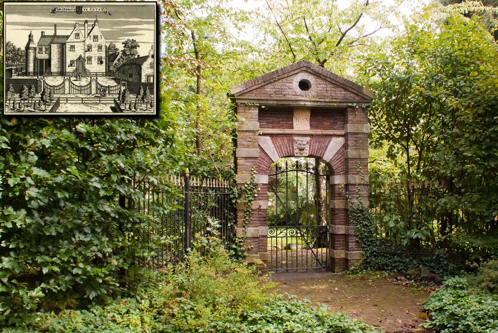 renaissancepoortje van voormalige ridderhofstad Kersbergen