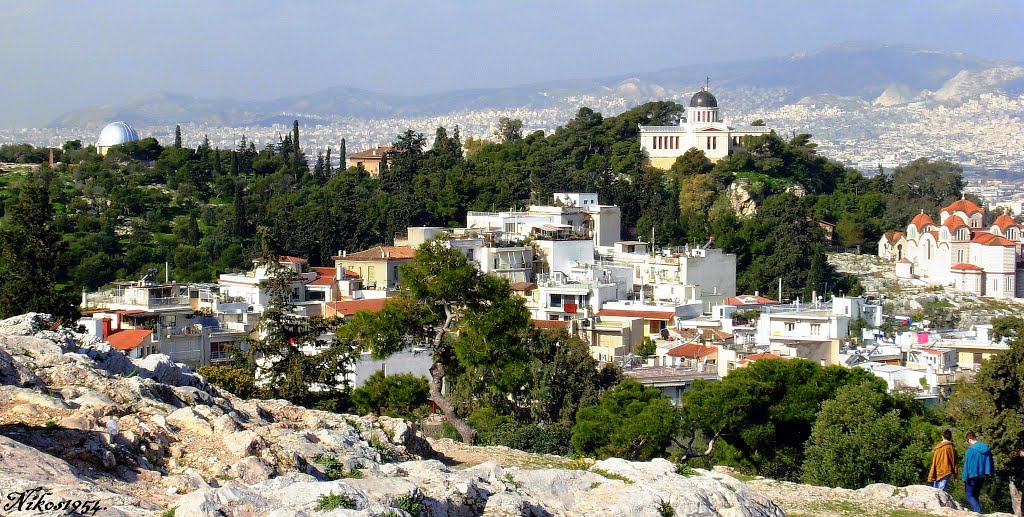 Εθνικό αστεροσκοπείο Αθηνών στο Θησείο.-National Observatory of Athens in Thisio.
