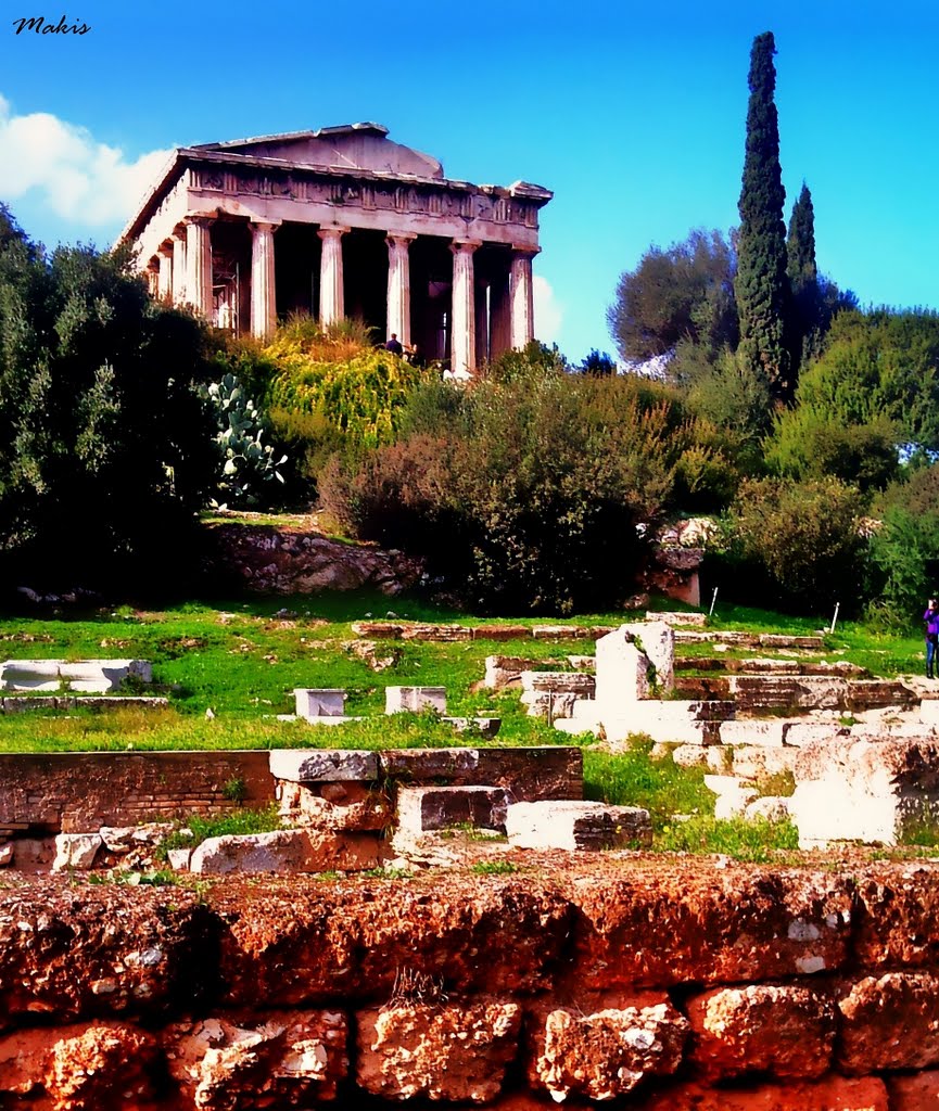 The Temple of Hephaestus! (Thissio - Athens)